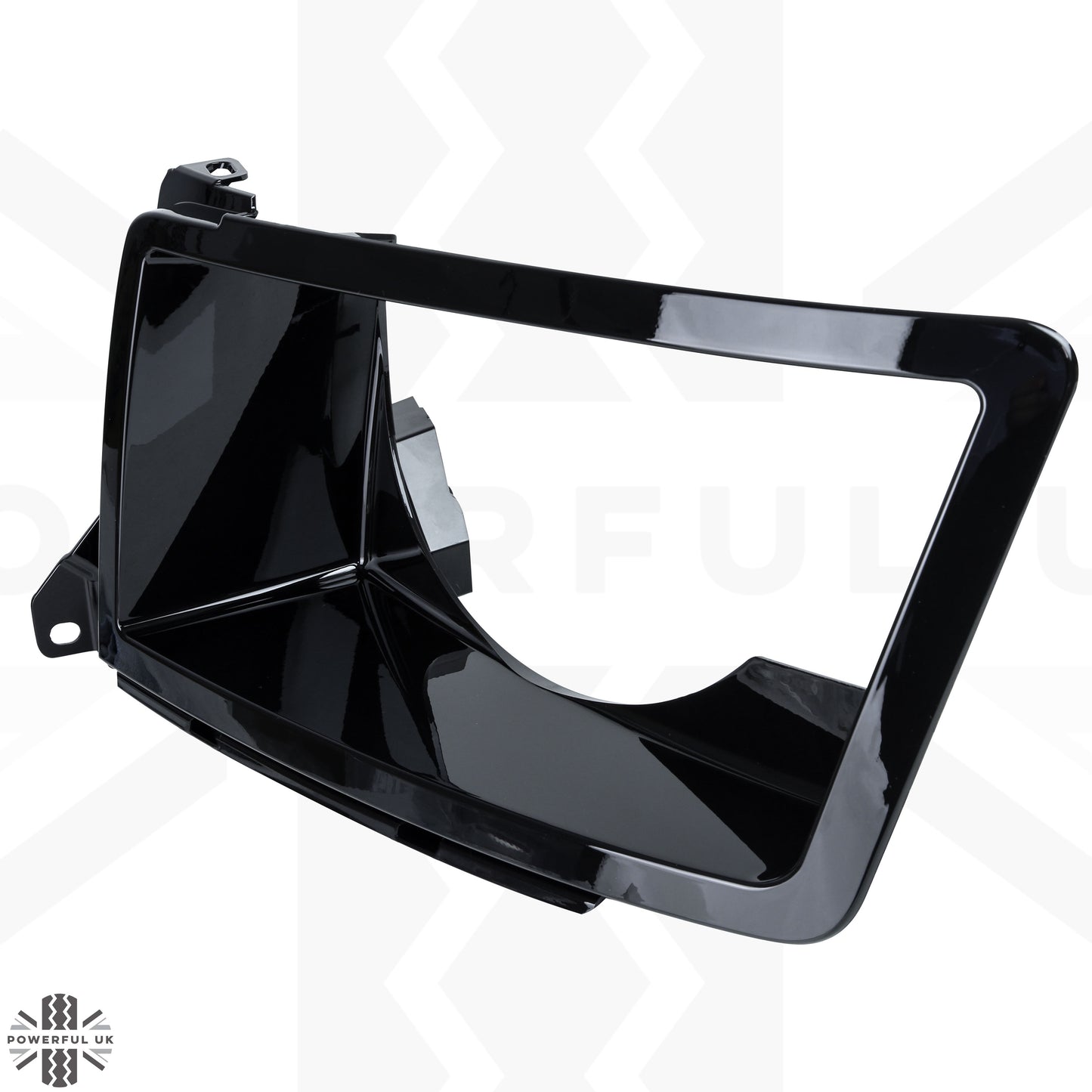 Headlight Surround 'NO Washer' in Gloss Black for Land Rover Defender L663 - LEFT