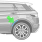 Rear Wheel Arch Trim for Range Rover Evoque 1 (2011-18) - LEFT