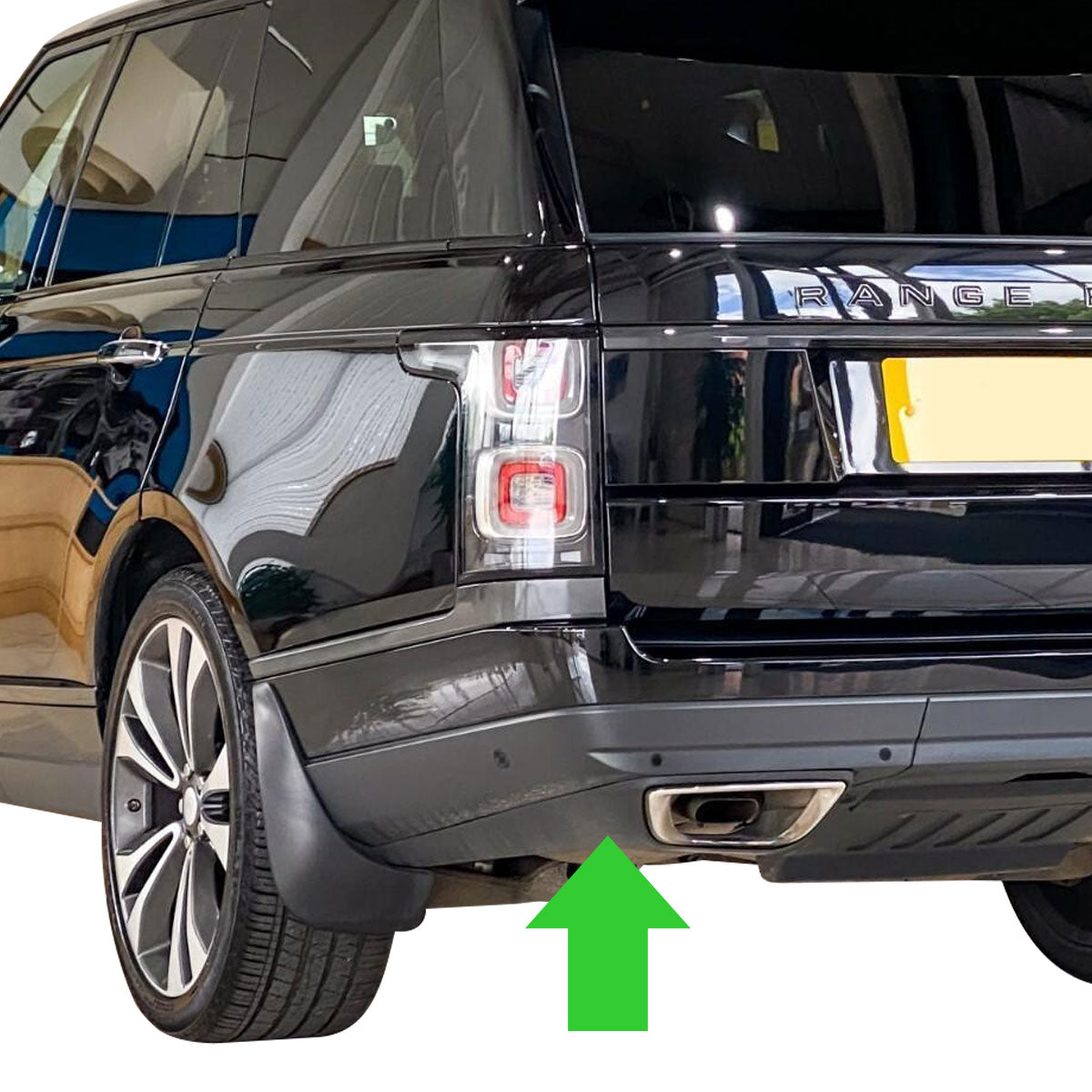 Exhaust Pod for 2018 SV Autobiography Rear Bumper for Range Rover L405 - Left