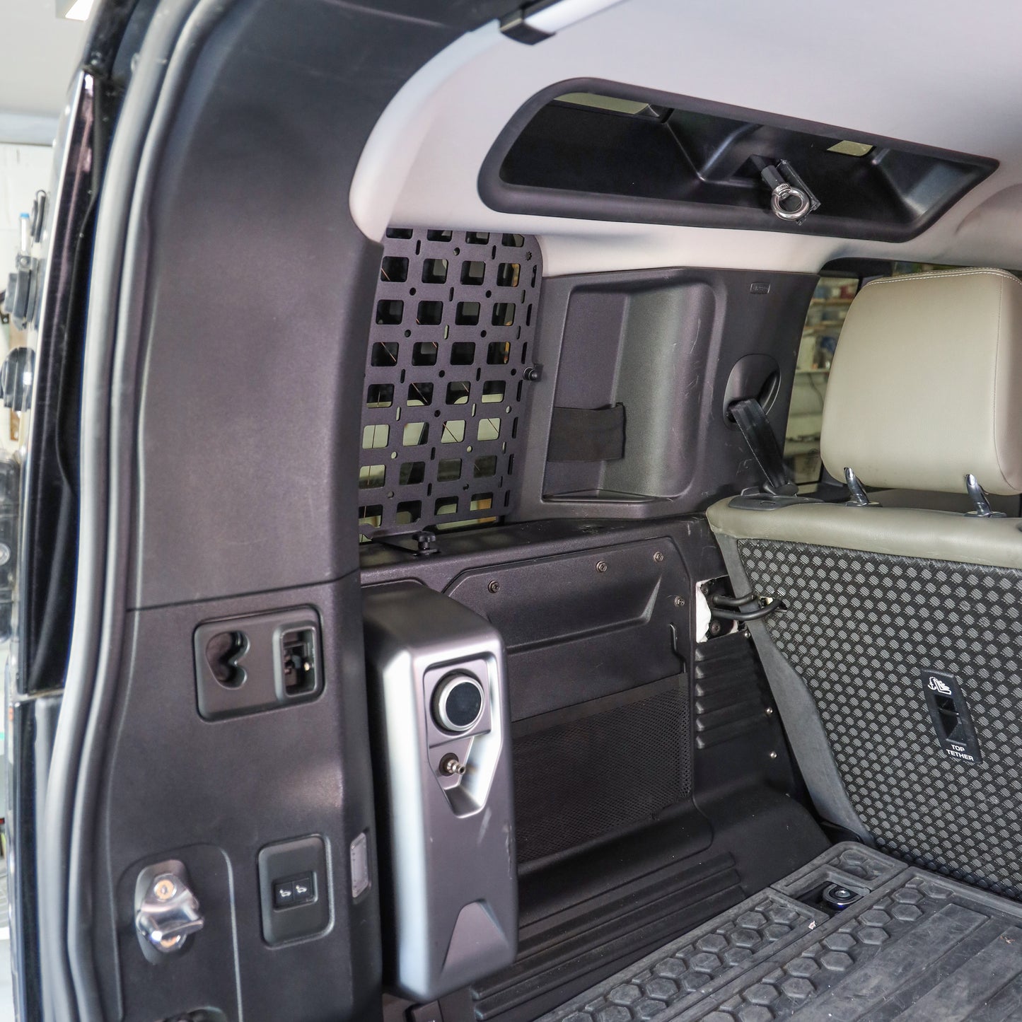 Interior Side Molle Plate for Land Rover Defender 110 - Left