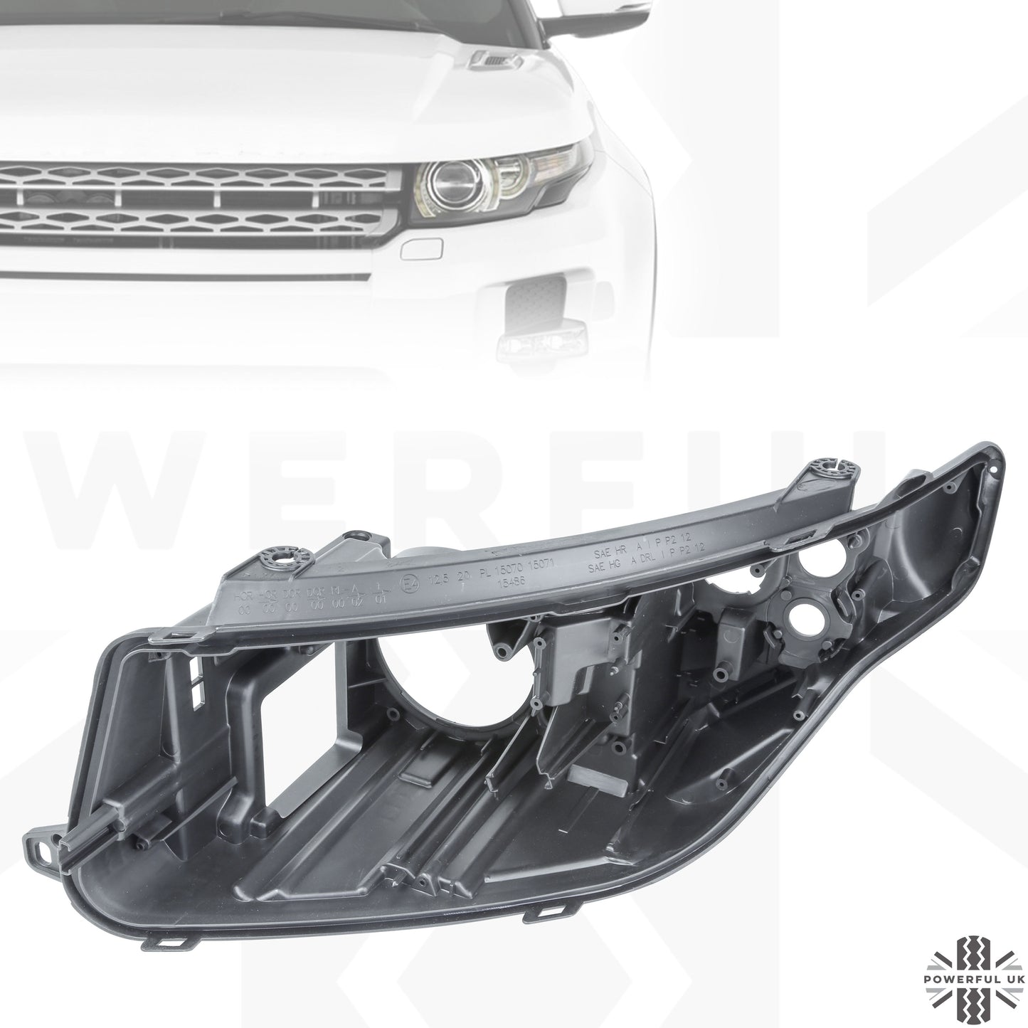 Replacement Headlight Rear Housing for Range Rover Evoque 2011-15 - LH