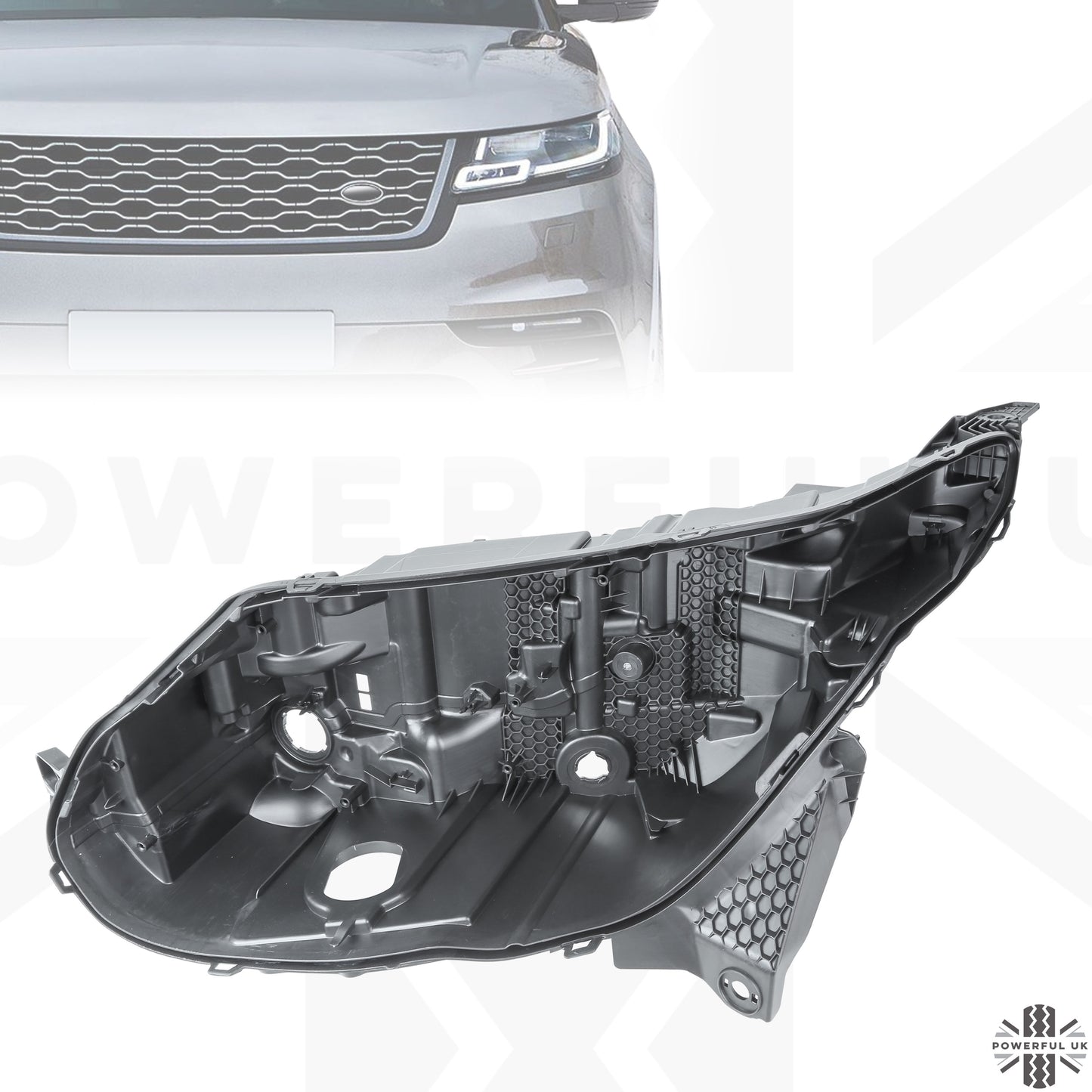 Replacement Headlight Rear Housing for Range Rover Velar - LH