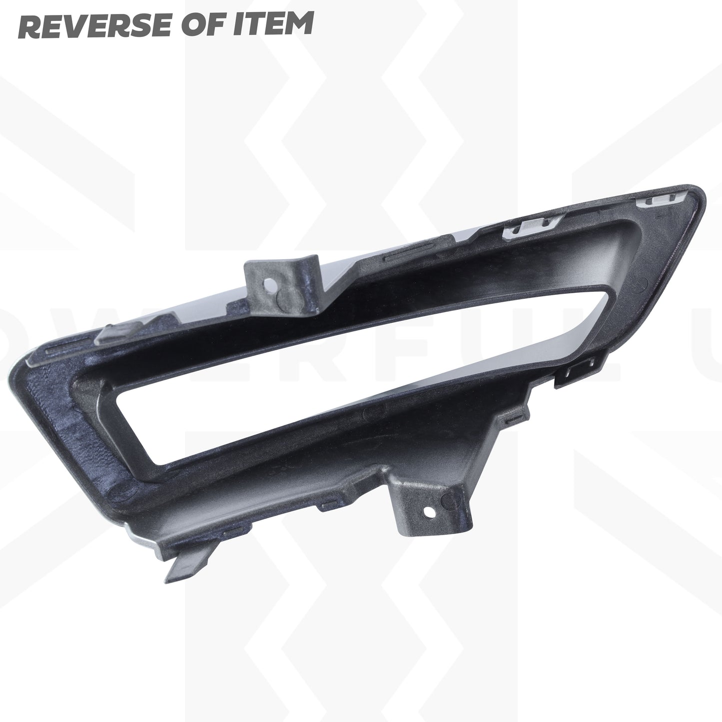 Silver Fog Light Surround for Land Rover Discovery Sport 2015-19 - Left