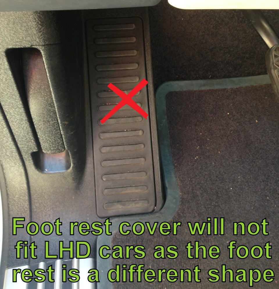 Stainless Steel footrest plate for RangeRover L322  RHD models