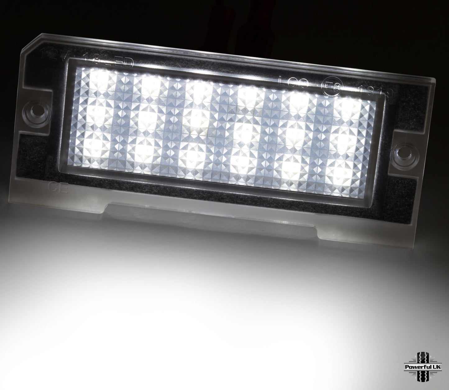 LED Rear Number plate light upgrade for Land Rover Freelander 1