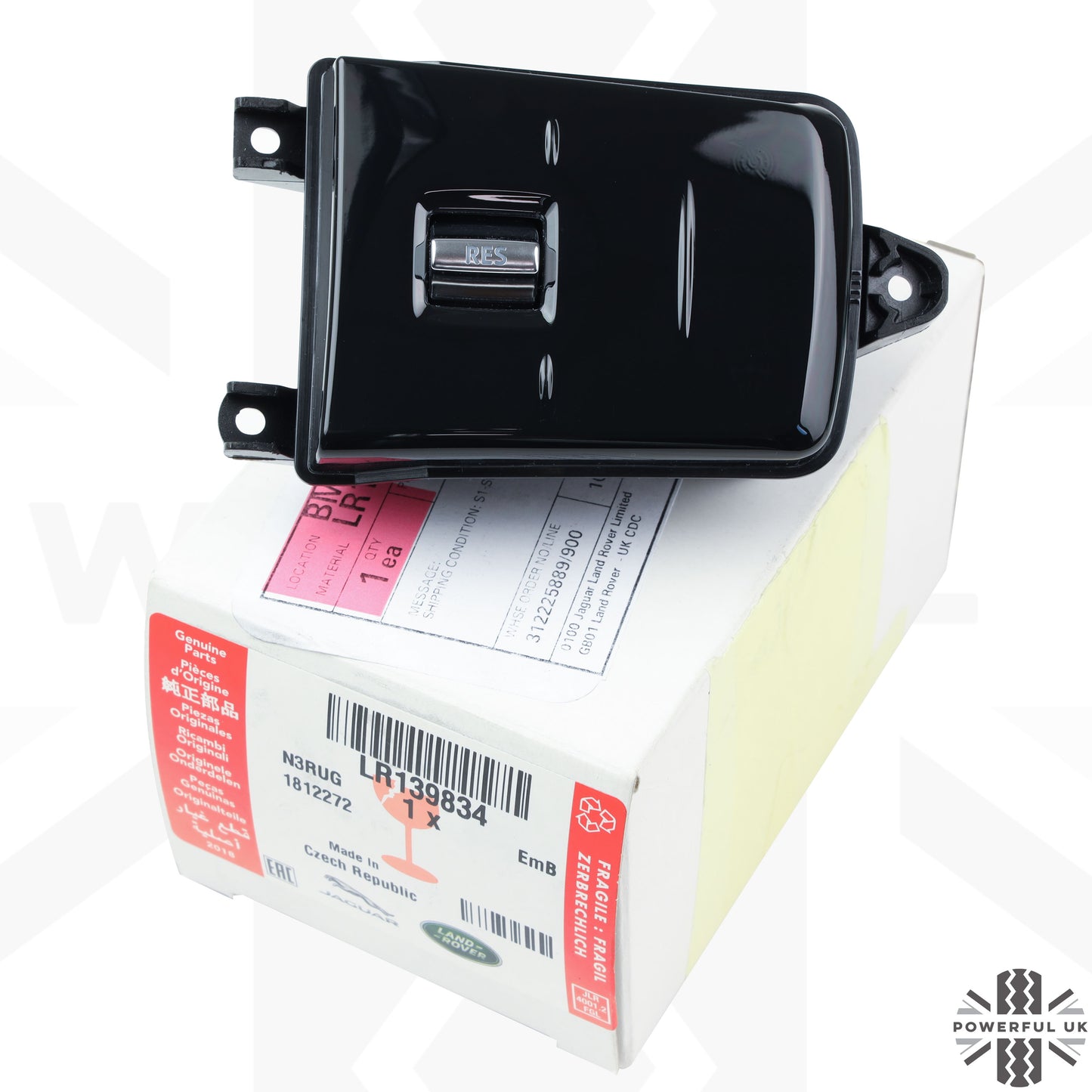 Touch Switch Pack for Range Rover L460 - HEATED - Right