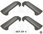 Interior Door Pull Set (4pc) - Grey - for Land Rover Discovery 3