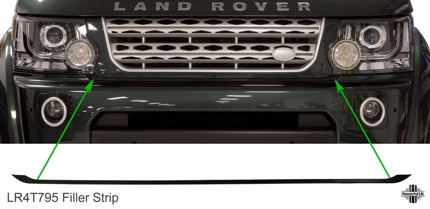 Front Grille Filler Strip - Unpainted - Facelift Conversion for Land Rover Discovery 4