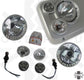 Front Light Kit - DRL Style Headlights - RHD - for Land Rover SVX