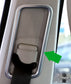 Interior Front Seatbelt Surround Trim - Silver - for Land Rover Discovery 4