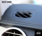 Interior Dash Vent Covers (2 pc) - Silver - for Range Rover Sport L320 2010
