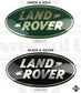 Genuine Front Grille Badge - Black & Silver - for Range Rover L460