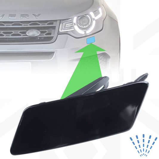 Headlight Washer Cover for Land Rover Discovery Sport 2015-19 with Power Wash - Left