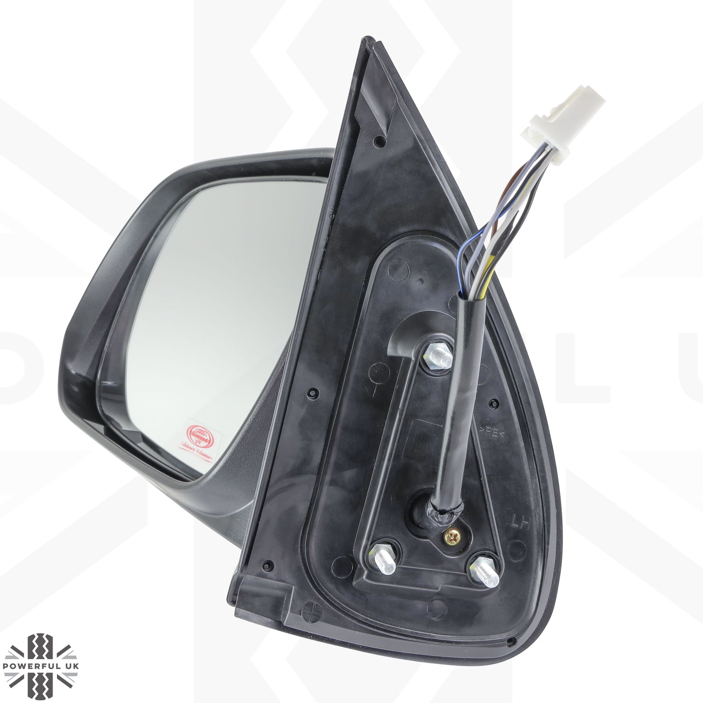 Wing Mirror Assembly - Chrome - LH - for Toyota Hilux Mk7 (2011-15)