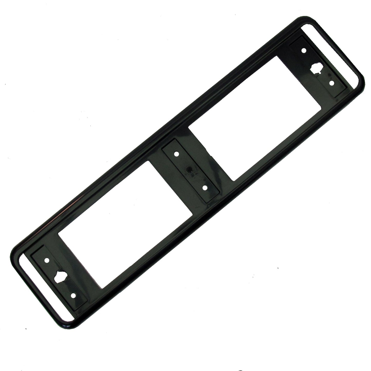 Number Plate Surround - Long Type - Black