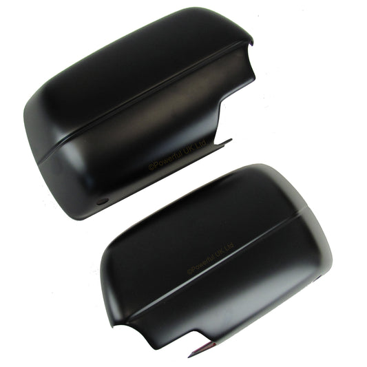 Full Mirror Covers for Range Rover L322 (02- 05 Mirrors) - Satin Black