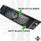 Mesh Style Front Grille - Matt Black - for Nissan Navara NP300