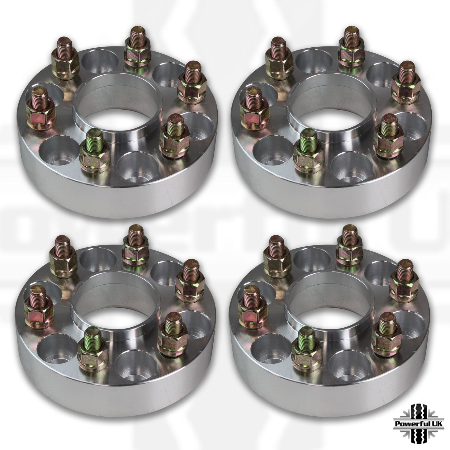 35mm Wheel Spacers - 4pc - for Nissan Navara D40