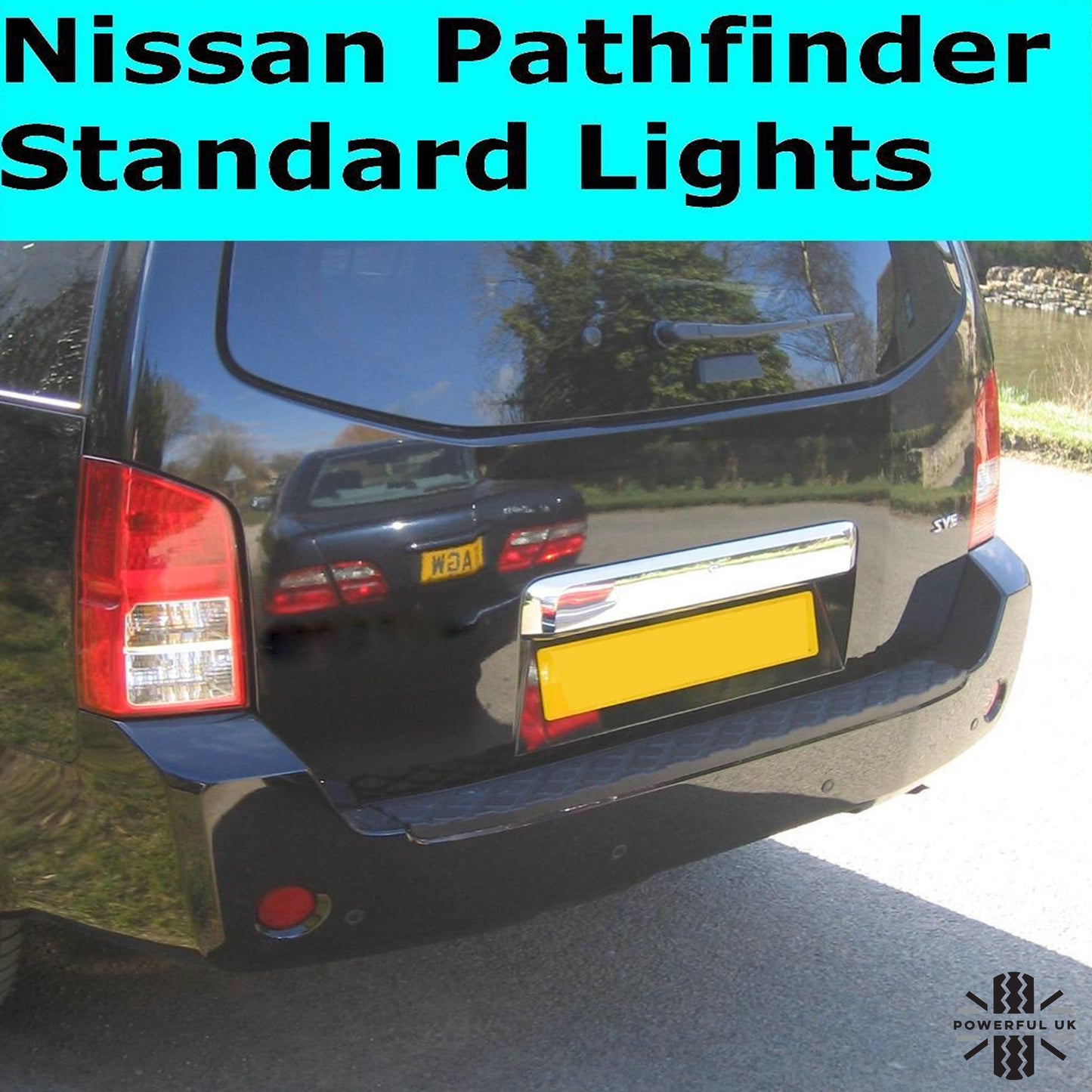 Rear Light Kit - Black - for Nissan Pathfinder