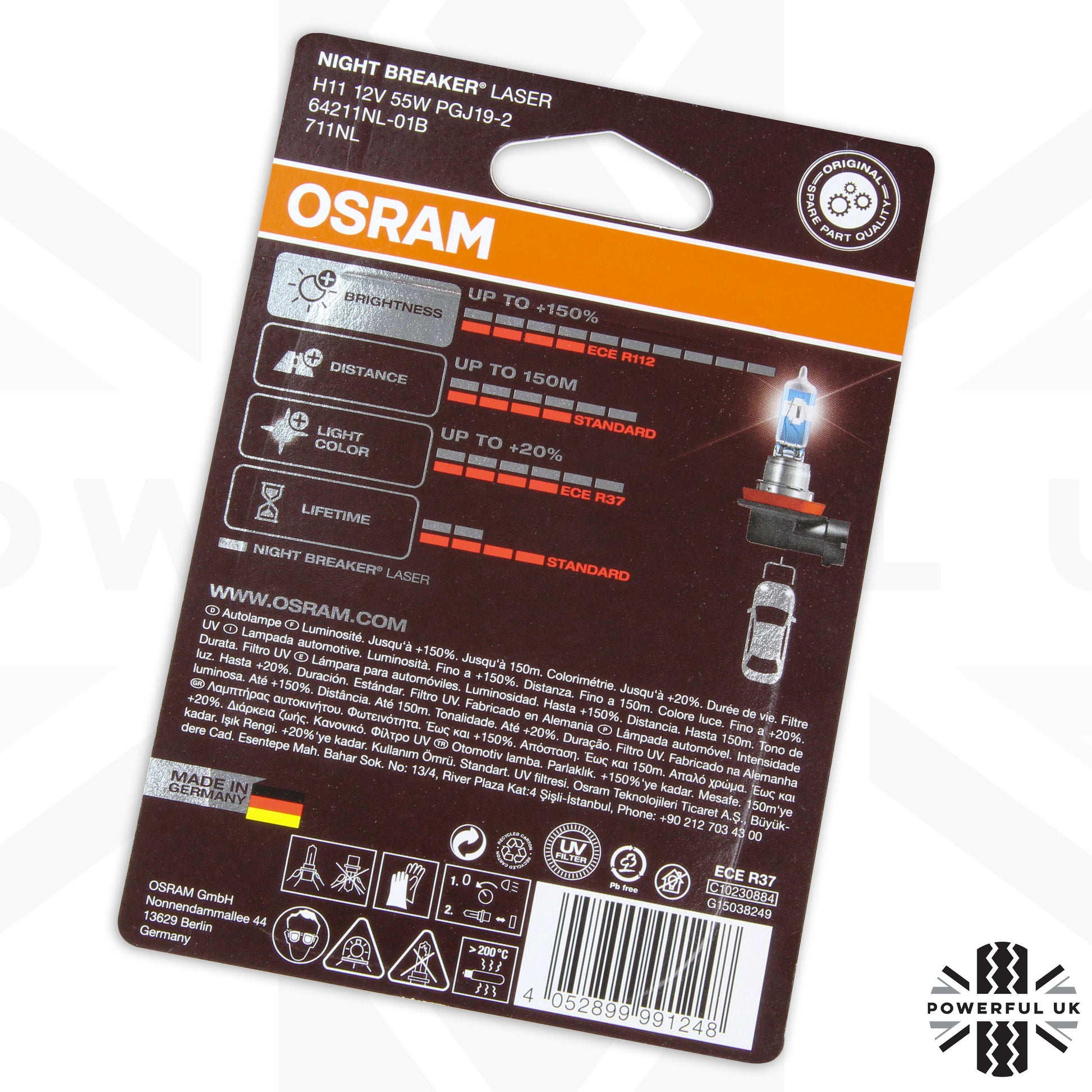 7P-2015 FOG LIGHT OSRAM H11 NIGH BREAKER FOG LIGHT?