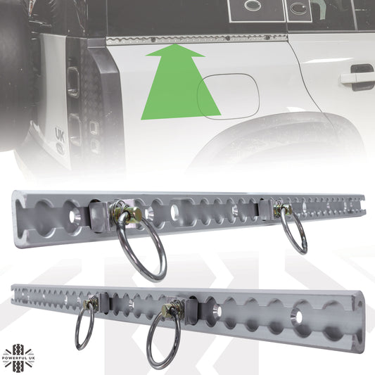 Utility Side Rails for Land Rover Defender L663 110 - PAIR