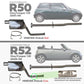 Sports Stainless Steel Exhaust System - for BMW Mini Convertible R52 One & Cooper
