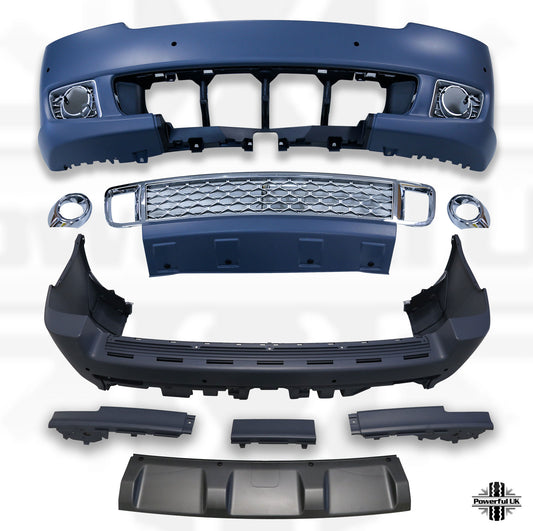 "Exterior Design Pack" style Bodykit ( Front and Rear Bumpers ) for Range Rover L322 - Aftermarket