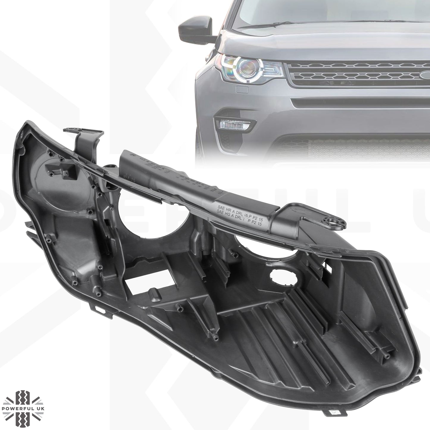Replacement Headlight Rear Housing for Land Rover Discovery Sport 2014-20 - RH
