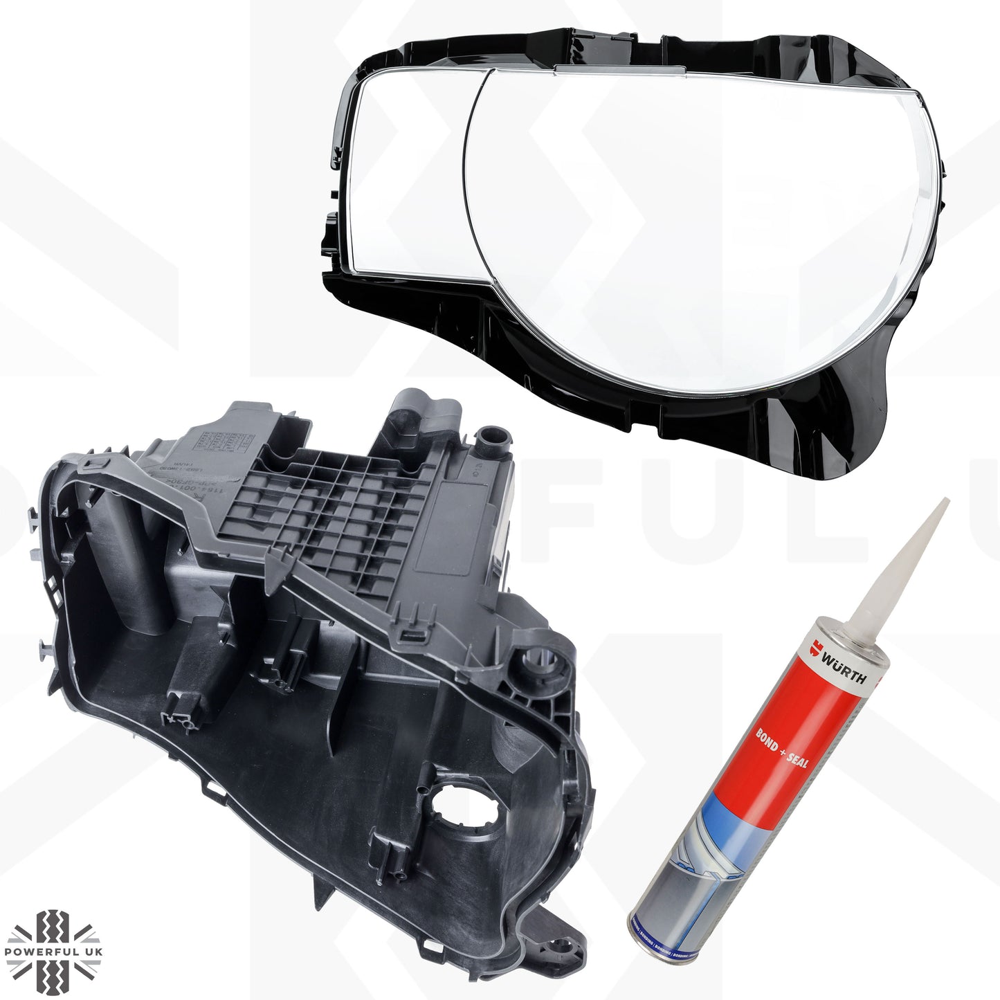 Headlight Repair Kit for Land Rover Defender L663 - RH