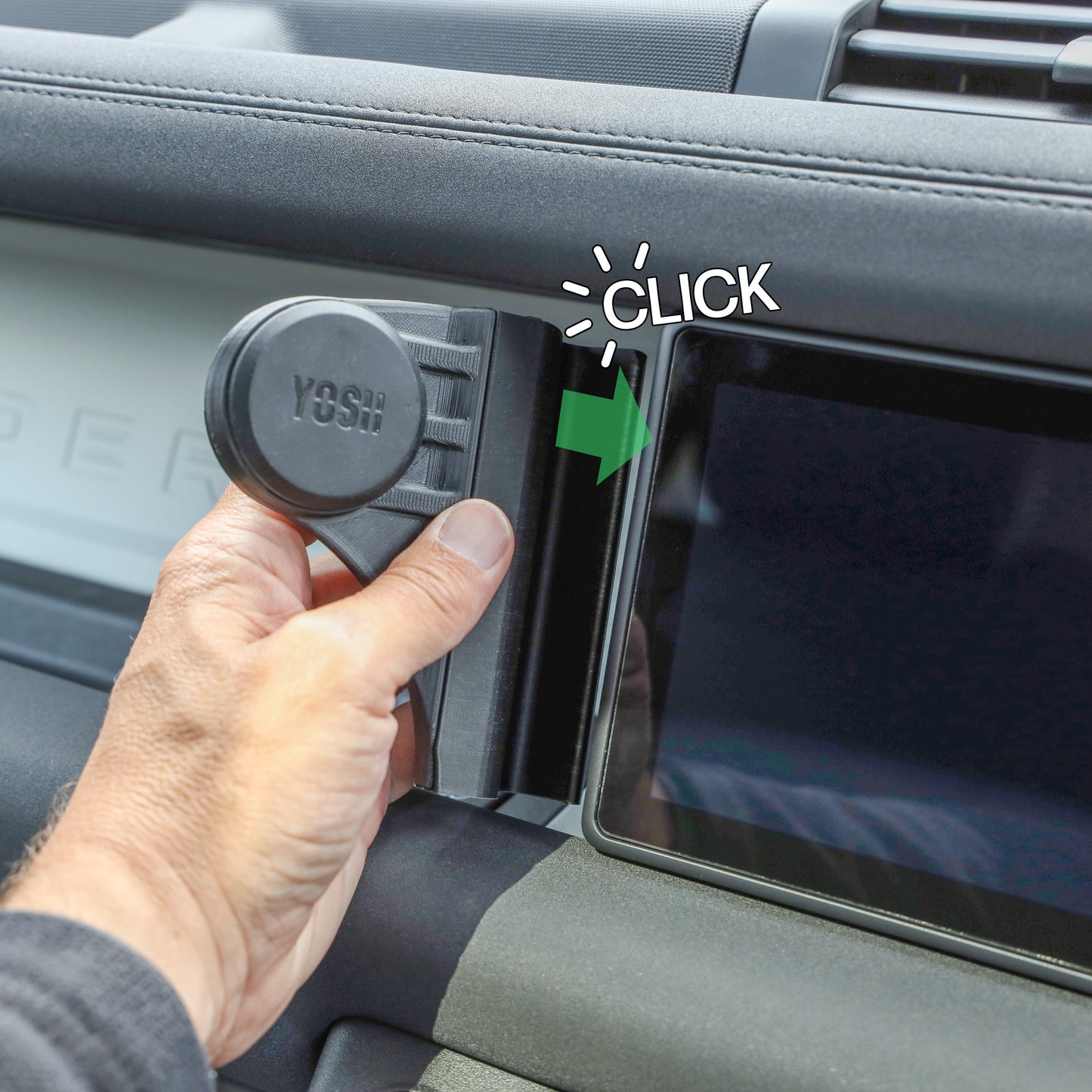 10" Infotainment Screen Phone Mount for Land Rover Defender L663 - RHD - Yosh Version