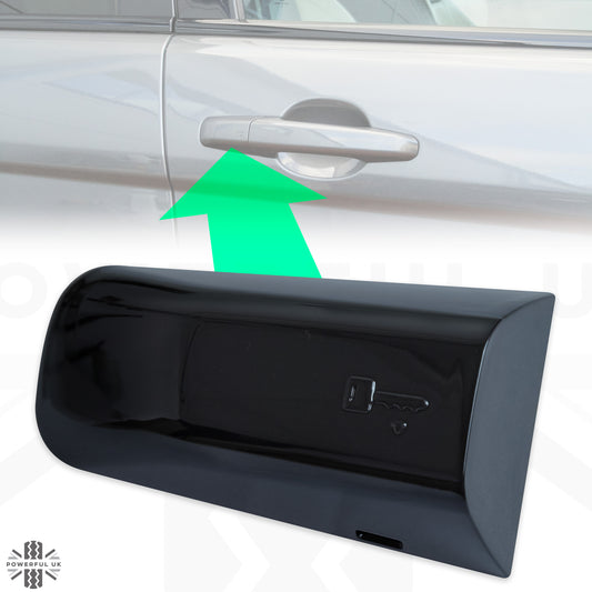 RIGHT Door Handle Key Piece for Range Rover L405 - Santorini Black