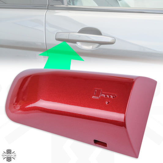 RIGHT Door Handle Key Piece for Range Rover Evoque1 L538 - Firenze Red