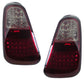 LED Rear Lights with FOG Lamp - Smoked - for BMW Mini Cooper