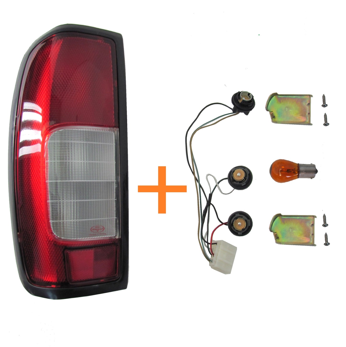 Rear Light - UK Spec - LH - for Nissan Navara D22