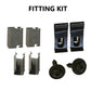 Mudflap Kit for Range Rover Evoque L538 Dynamic - Rear - Aftermarket