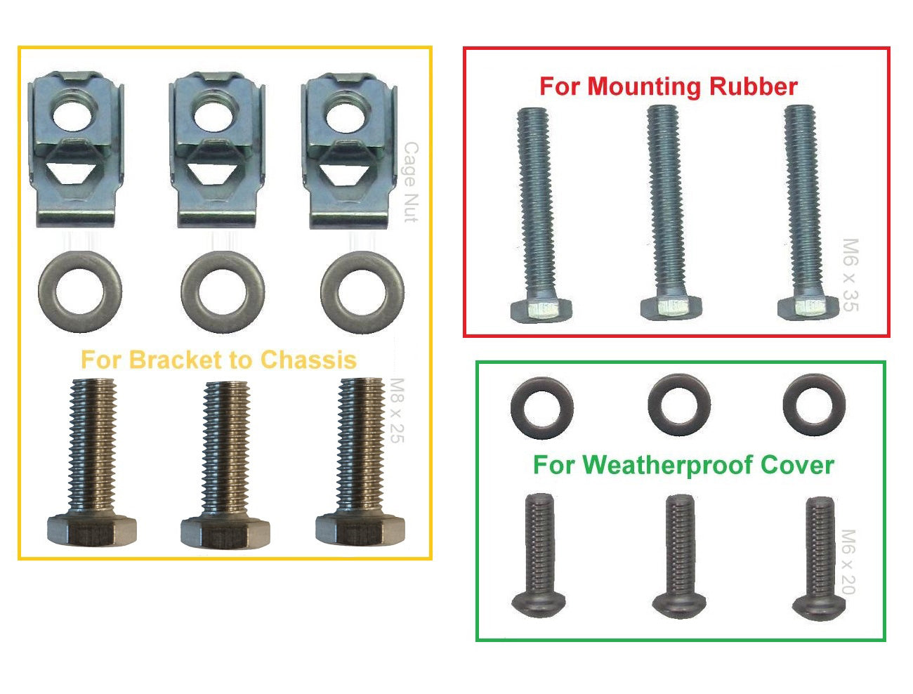 Air Suspension Fixing Kit for Land Rover Discovery 3