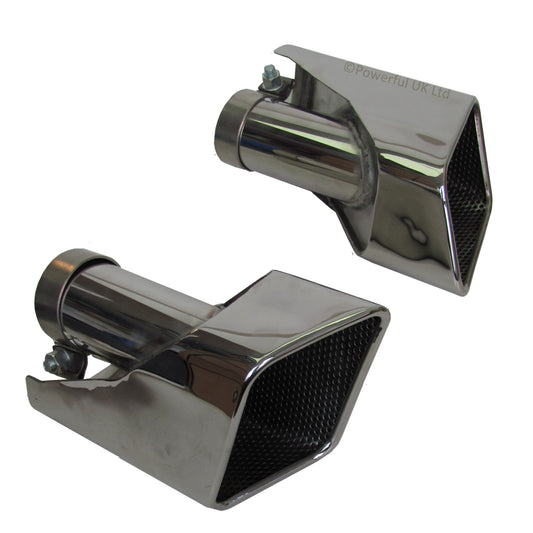 HST Style Exhaust Tips for Range Rover Sport - Petrol - Stainless