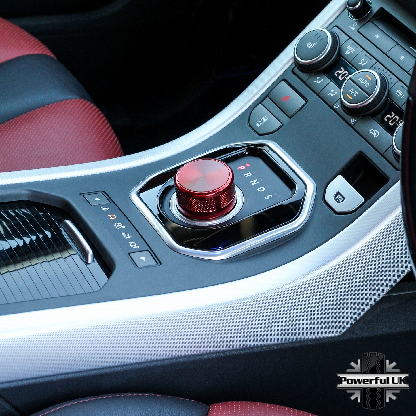 "Autobiography Style" Gear Selector for Range Rover Evoque - Red (Type 2)