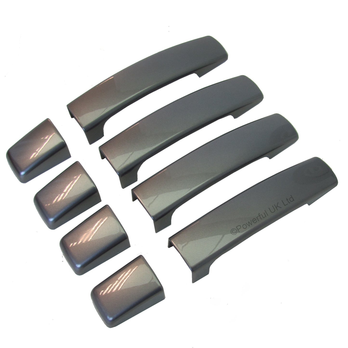 Door Handle Covers for Range Rover Sport L320 fitted with 1 pc Handles  - Stornoway Grey