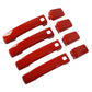 Door Handle "Skins" for Range Rover Sport L320 2010 on (with hole for button)  - Bright Red