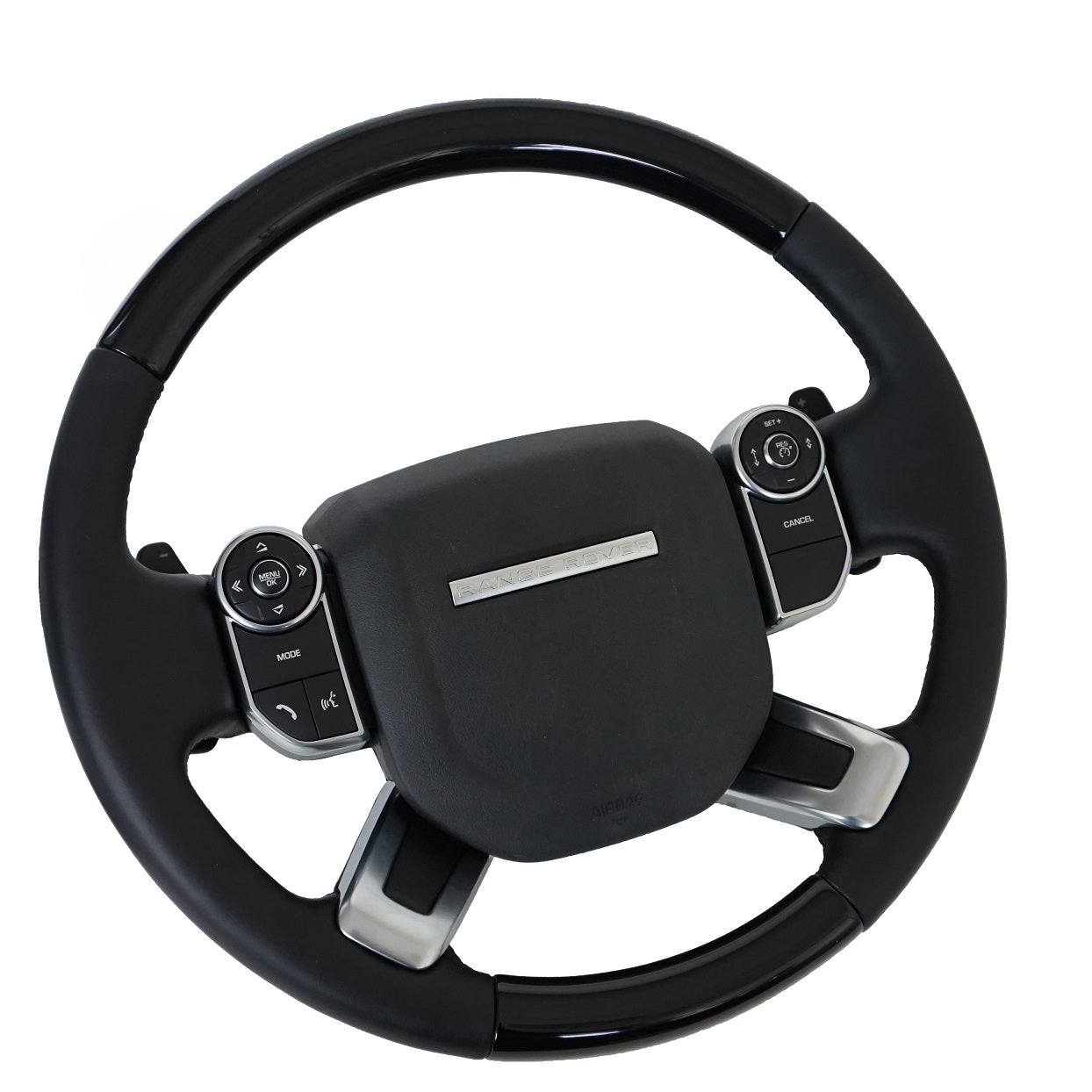 Steering Wheel - NON Heated - Black Piano - Napa for Range Rover L405