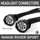 Headlight Connectors for Range Rover Sport L320 - Pair