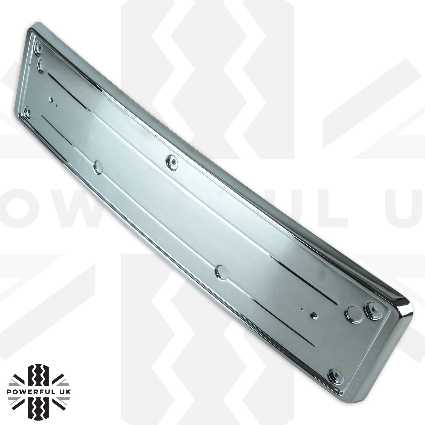 Front Number Plate Plinth - Chrome - for Range Rover L405
