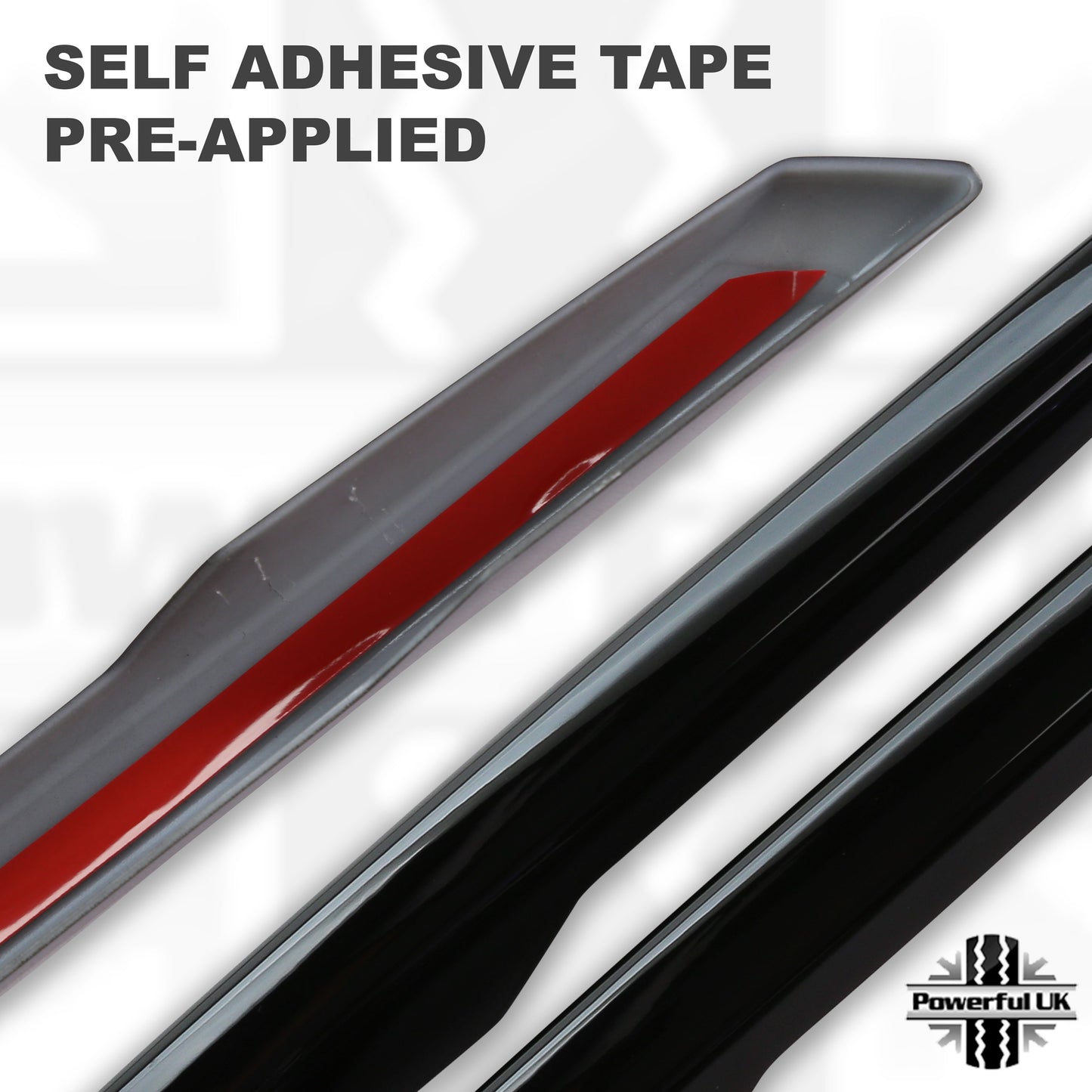 Side Vent Blade Covers - Gloss Black for Rover Sport L494 2014-17