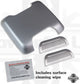 Interior Centre Roof Alarm Sensor Console Cover - Silver - for Range Rover Sport  L320