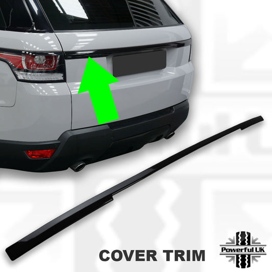 Tailgate Trim Cover - Gloss Black for Range Rover Sport L494