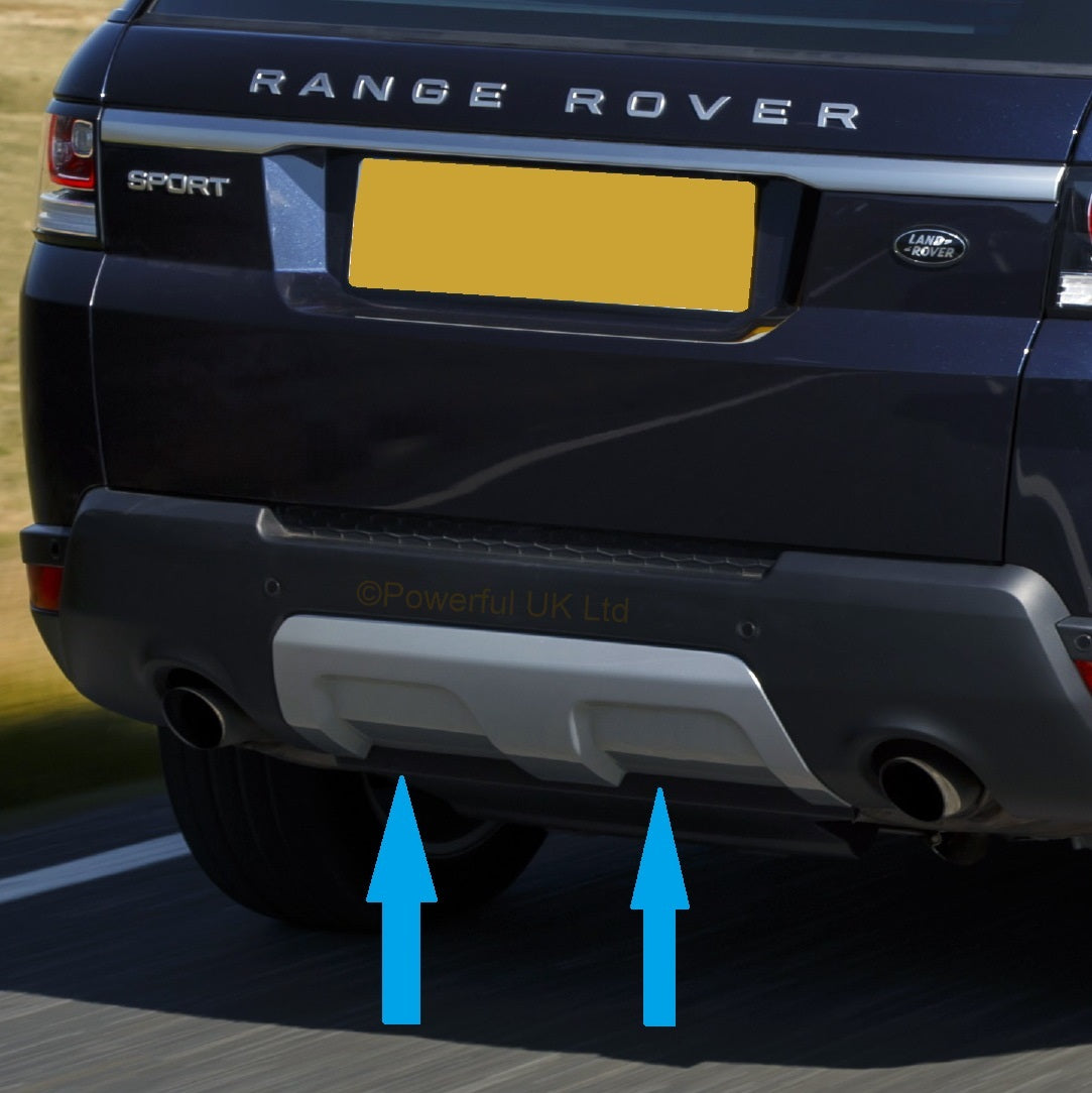 Genuine Stainless Steel Rear Skid Plate for Ranger Rover Sport L494 (2014-17)