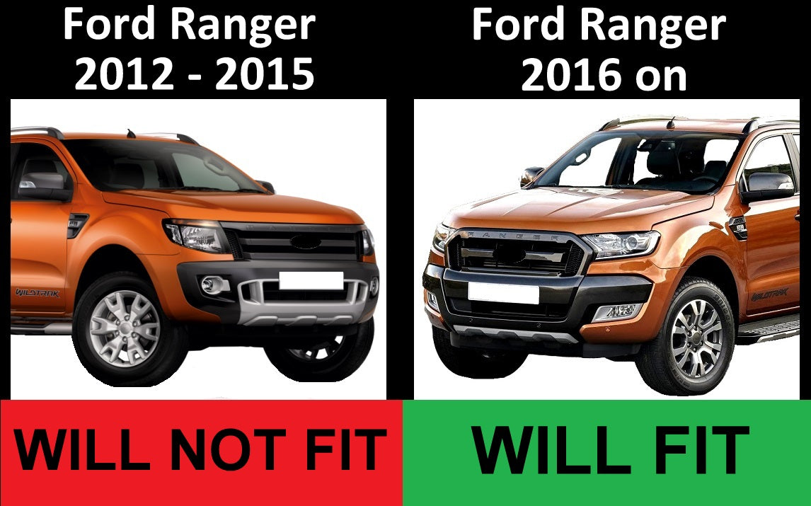 Headlight Surrounds - Chrome - Ford Ranger 2016+
