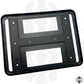 Square Rear Number Plate Surround for Land Rover Discovery 1 & 2 - Black