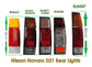 Rear Light - ORANGE/RED/CLEAR (40cm tall) - RH - for Nissan Navara D21